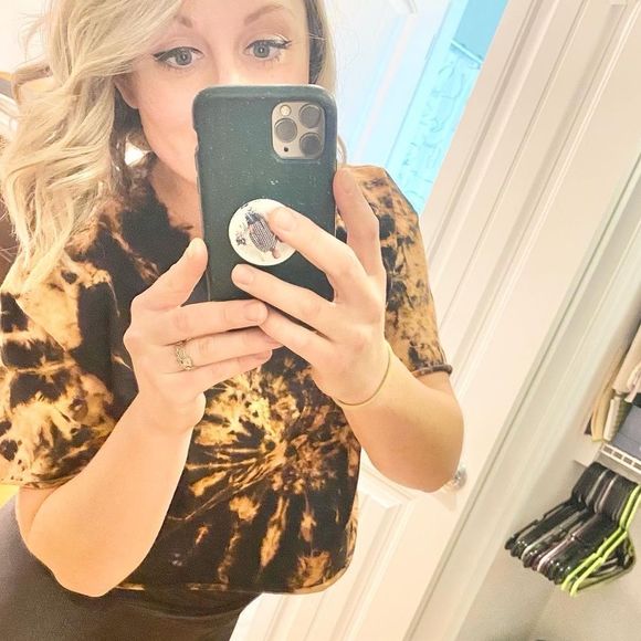 ✨BLEACH TIE-DYE Oversized Tee 100% Cotton T-Shirt Unisex Size Extra Large XL✨ - Picture 3 of 5